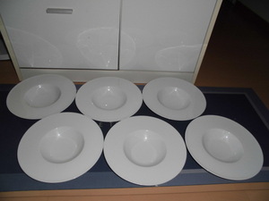 RAYNAUD Limoges レイノー スープ皿　ディーププレート 5枚 直径約２７．７cm 