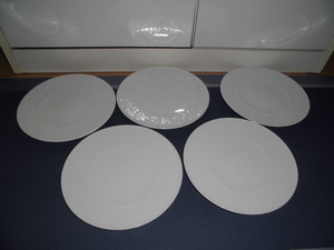 RAYNAUD Limogesre Inno тарелка plate 5 листов диаметр примерно 21.5cm