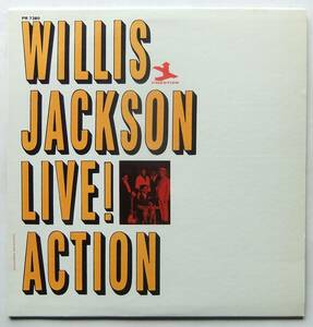 ◆ WILLIS JACKSON - PAT MARTINO / Live! Action ◆ Prestige PR 7380 (blue:VAN GELDER) ◆ S