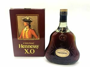 【未開栓】Hennessy ヘネシー XO 金キャップ グリーンボトル 700ml 40％ 箱付き コニャック