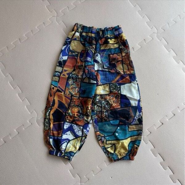 キッズ ズボン 90 SHEIN 柄パンツ