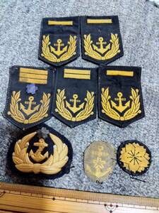 日本海軍、階級章、袖章、下士官、特技章、略帽、下士官帽章、日本軍、戦艦、大和、沖縄、玉砕、揃い、連合艦隊、航空隊、靖国神社、学徒