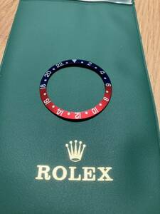 ROLEX 純正品GMTマスター赤青ペプシベゼル