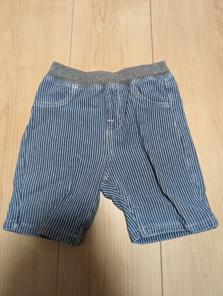 ハーフパンツ 男の子ズボン 短パン ストライプ パンツ