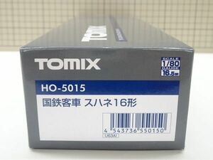 #k13【梱80】TOMIX HO-5015 国鉄客車 スハネ16形 HOゲージ