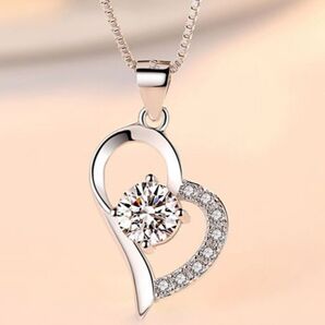 オープンハートネックレス