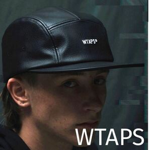 【新品未使用】wtaps シンセティック レザー キャップ