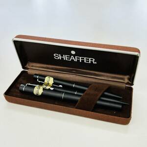 SHEAFFER シェーファー 万年筆 F字 ボールペン シャープペンシル シャーペン ブラック 黒 文房具 文具 筆記用具 筆記 ビジネス 事務 1843