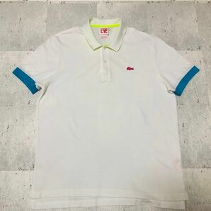 サイズ6 LACOSTE ラコステ　ポロシャツ　 白