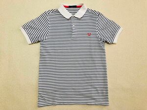 美品　 Sサイズ　FRED PERRY　フレッドペリー　 半袖ポロシャツ ボーダー　と　XSサイズ　ポロラルフローレン　ポロシャツ