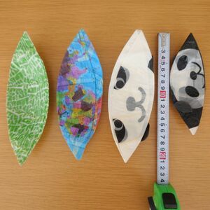 【新品】紙風船 4個セット ① パンダ メロン 地球儀