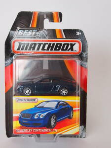 MATCHBOX マッチボックス 2016 '06 BENTLEY CONTINENTAL GTE