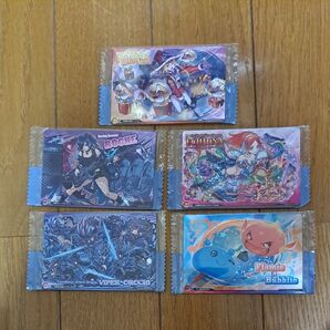 パズドラウエハース 11TH ANNIVERSARY カード 5枚 未開封 セット