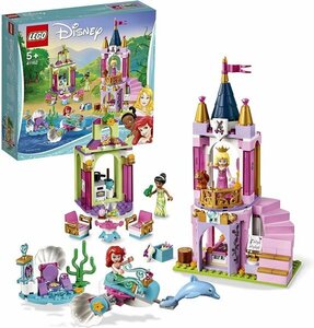  new goods unopened waste version goods Lego LEGO Disney Princess Ariel * Aurora .* Teana. Princess party 41162 block 