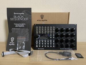 【新品同様】Erica Synths / Black Sequencer 【モジュラーシンセ /送料無料 】