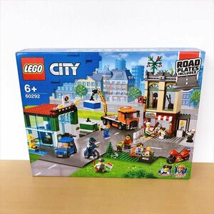 217*LEGO CITY レゴシティのタウンセンター ロードプレート付 60292 未使用未開封品