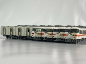 5-10* N gauge KATO 117 series JR Tokai color set sale 4 both set A + 4 both set B Kato another box railroad model (acc)