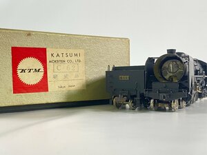 5-148* HO gauge KTM C62 steam locomotiv ka loading railroad model (aja)