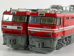 5-87* N gauge KATO electric locomotive 3037-1 EH500 3 next shape / 3086 EH800 Kato set sale railroad model (asj)