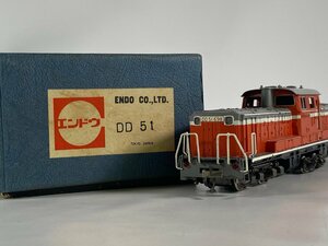 5-151* HO gauge end uDD51 diesel locomotive ENDO railroad model (aja)