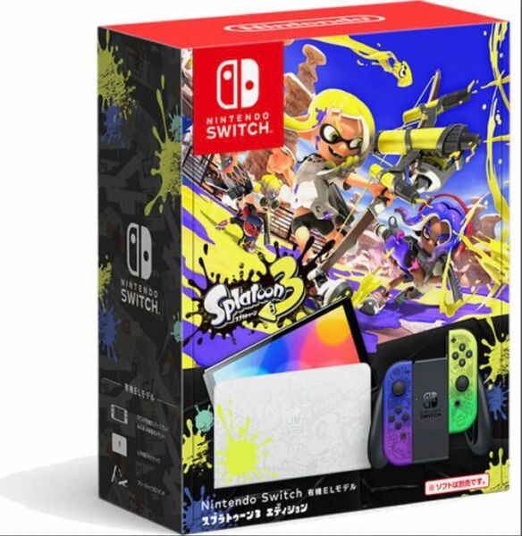 【新品未開封】 ニンテンドースイッチ Nintendo Switch 有機ELモデル スプラトゥーン3エディション 本体