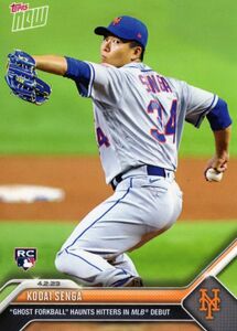 ［即決］Topps Now 千賀滉大 2023 デビュー戦でお化けフォークが炸裂 24時間限定販売カード 2023年4月2日 32