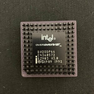 L198　Intel　オーバードライブプロセッサ　DX2ODP66　SZ903　V3.0　清掃、動作確認済