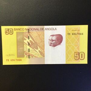World Paper Money ANGOLA 50 Kwanzas【2012】