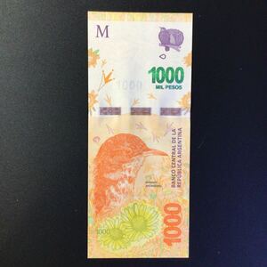 World Paper Money ARGENTINA 1000 Pesos【2017】