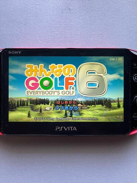 【動作確認済み】PlayStation Vita みんなのゴルフ6 ソフト