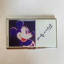 ディズニー/ACME STUDIOS “アンディ・ウォーホル/ミッキーマウス・カードケース” ビンテージ#295_画像1