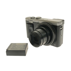 【通電OK ジャンク】Panasonic LUMIX DMC-TZ85 シルバー 1810万画素 光学30倍ズーム 4Kフォト デジタルカメラ ルミックス 現状品 C4048