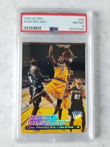 【PSA8】1999 Fleer Ultra #50 Kobe Bryant コービー・ブライアント KB