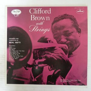 46078639;【国内盤/MONO/美盤】Clifford Brown / Clifford Brown With Strings