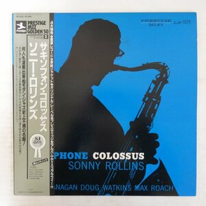 46078690;【帯付/Prestige/MONO/美盤】Sonny Rollins / Saxophone Colossus
