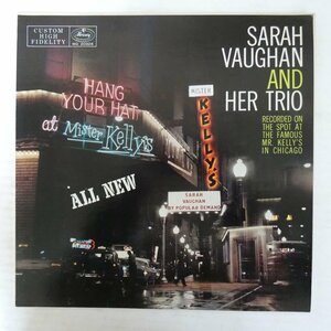 46078949;【US盤/MONO】Sarah Vaughan And Her Trio / Sarah Vaughan At Mister Kelly's