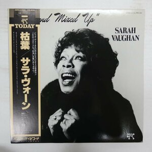 47063827;【帯付/美盤/Pablo】Sarah Vaughan / Crazy And Mixed Up 枯葉