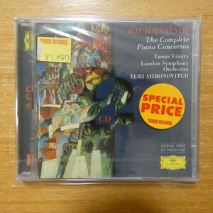 028945313627;【未開封/2CD】VASARY/AHRONOVITCH / RACHMANINOV:THE 4 PIANO CONCERTOS(45321362)