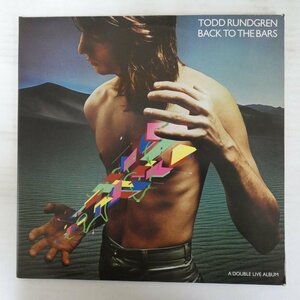 46079993;【US盤/2LP/見開き】Todd Rundgren / Back To The Bars