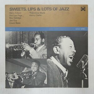 47063978;【国内盤/Xanadu/プロモ白ラベル/MONO】V.A. / Sweets, Lips & Lots of Jazz