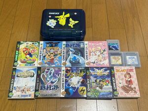 ゲームボーイ ソフト ポケットモンスター クリスタル ポケモン ゴールド シルバー 動作確認済 セット まとめて ゲームボーイカラー GBC 