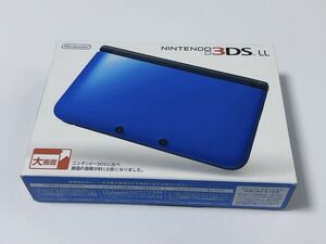 3DS LL 本体 動作確認済 SPR-001 ブルー×ブラック Nintendo ニンテンドー3DS 初期化済 任天堂 