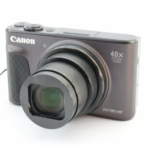 Canon コンパクトデジタルカメラ PowerShot SX730 HS ブラック 光学40倍ズーム PSSX730HS(BK)
