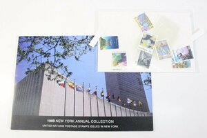 ☆144☆【未使用】 POSTAGE STAMPS 外国 切手 1989 NEW YORK ANNUAL COLLECTION アメリカ