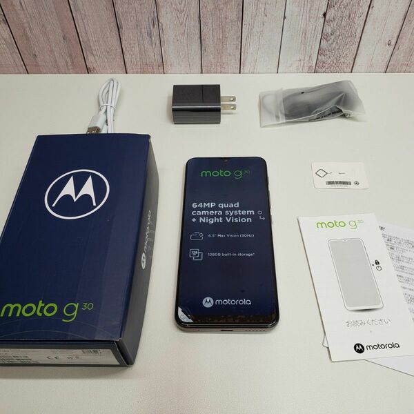 Moto G30 128GB 本体 XT2129-2 モトローラ SIMフリー モト motorola