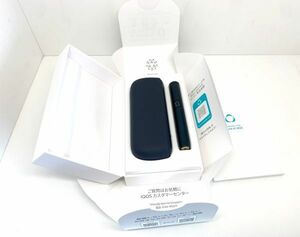 通電美品【IQOS ILUMAi /アイコスイルマアイ】 デジタル　電子タバコ　アズールブルー　付属品あり