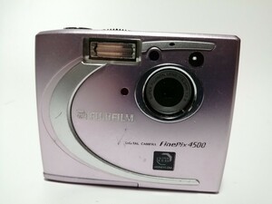 動作確認済み FUJIFILM フジフィルム FinePix 4500 コンパクトデジタルカメラ 1E50491 ピンク　美品　レア　希少