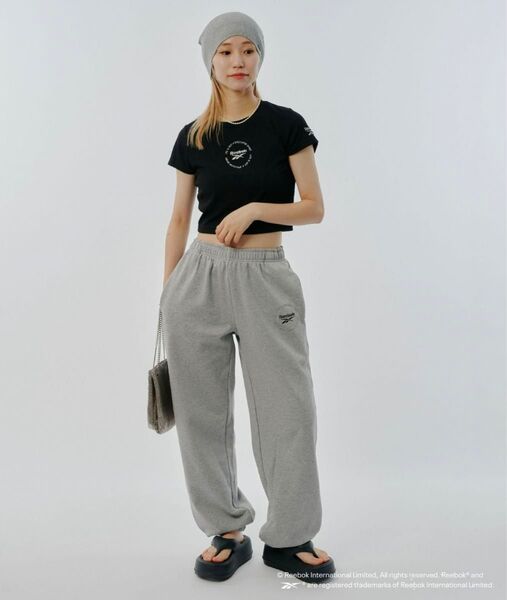 【Reebok別注】裏毛スウェットオーバーパンツ