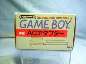 [ new goods * unused ] nintendo Game Boy exclusive use AC adaptor GB-8 box attaching nintendo 