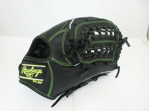 G1331●野球グローブ●ローリングス 軟式グローブ Rawlings GR4HTN55W●11 3/4 INCH●右利き用●HYPER TECH●DUAL PALM●ほぼ未使用